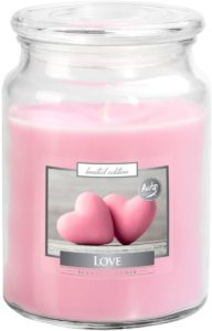 MIRISNA SVIJEĆA DELL140 LOVE STAKLENKA S