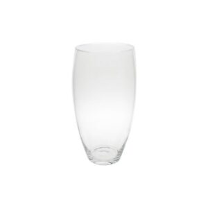 STAKLENA VAZA LILY 35 OVALNA CLEAR