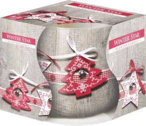 MIRISNA SVIJEĆA DEZI WINTER STA STAKLENK