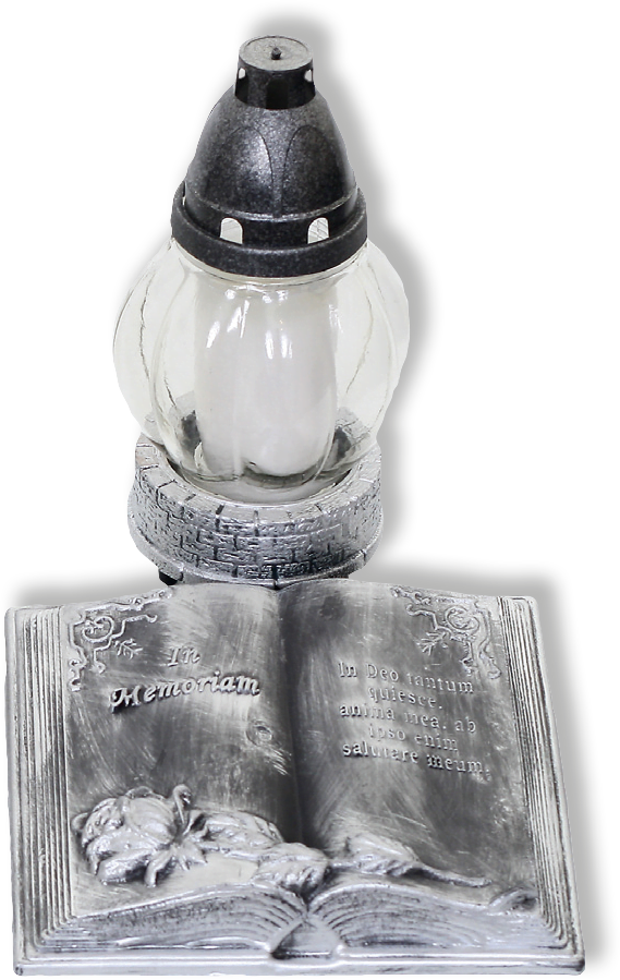 STATUA KNJIGA METALIK STAKLENI 620S LAMP - Image 2