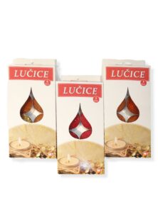 LUČICE SET 8/1 DB LDŠ SORT BOJE&GLITERI