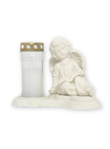 STATUA ANĐEO KNJIGA BIJELA BS LAMPION