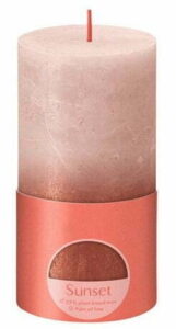 SVIJEĆA RUSTIC MISTYPINK/JANTAR BIS13068