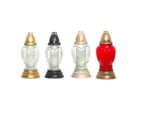 PAXLAURA STAKLENI SRCE ULOŽAK NADGROBNI