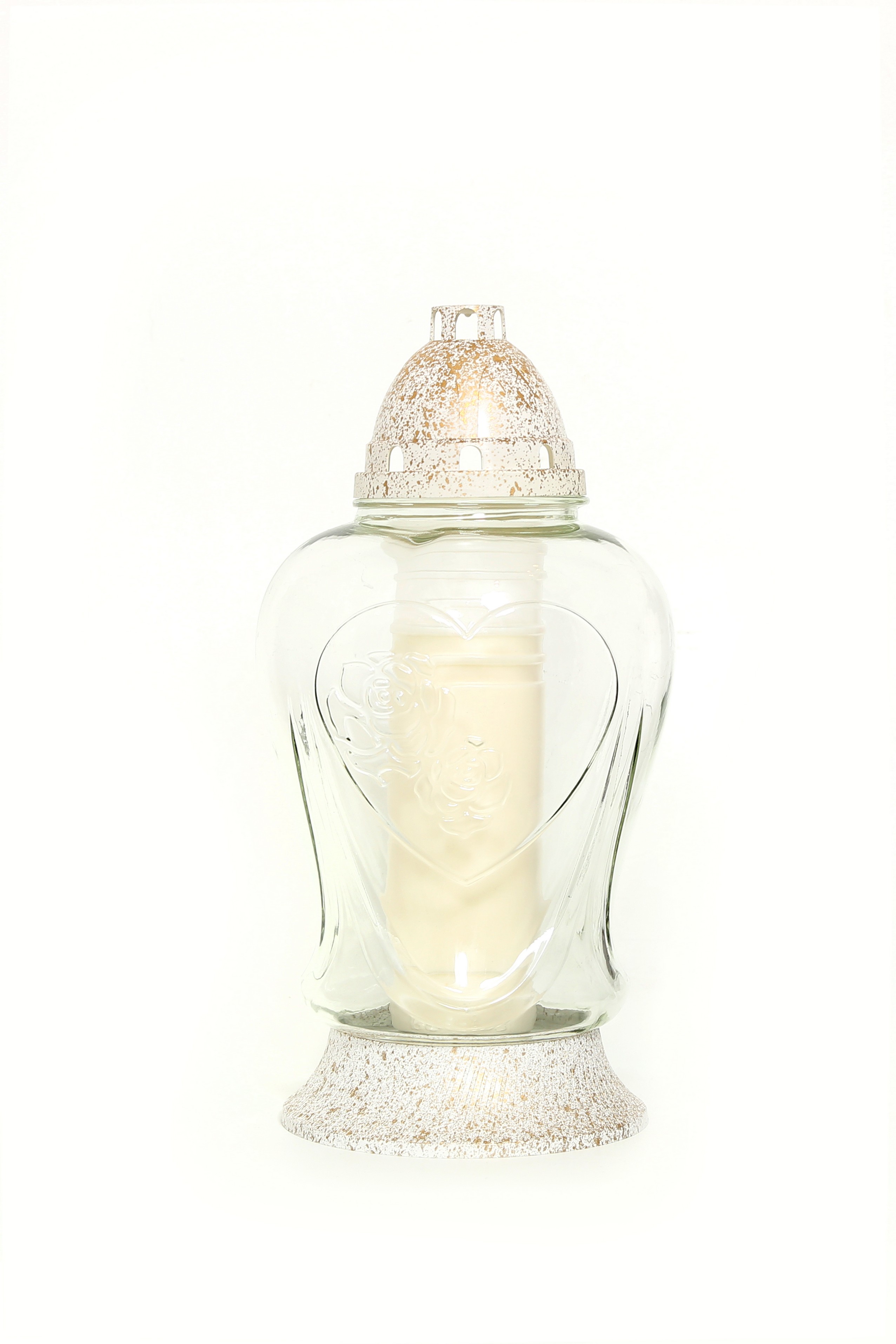 PAXLAURA SRCE ROSE MAXI STAKLENI LAMPION