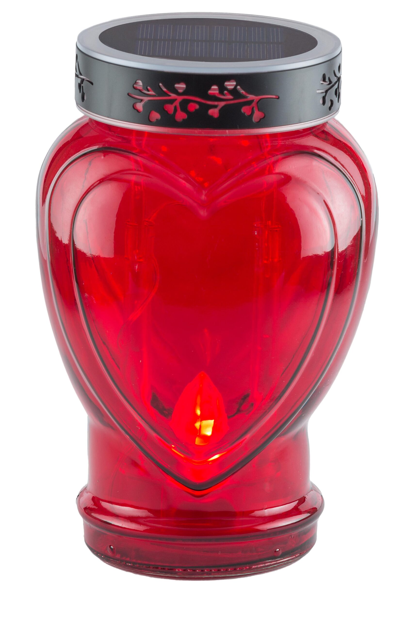 SOLARNI VESTINA1000D HEART STAKLENI LAMP