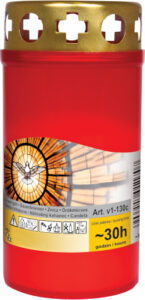 PAXDEI V1130BIS CRVENI NADGROBNI LAMPION