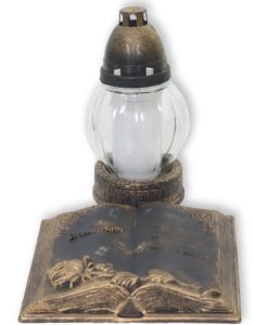 STATUA KNJIGA METALIK STAKLENI 620S LAMP