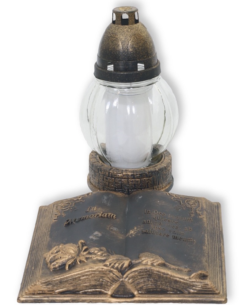 STATUA KNJIGA METALIK STAKLENI 620S LAMP