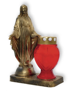 STATUA SANMARIA METALIK SRCE LAMPION