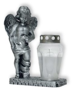 STATUA ANĐEO METALIK SMS2 LAMPION