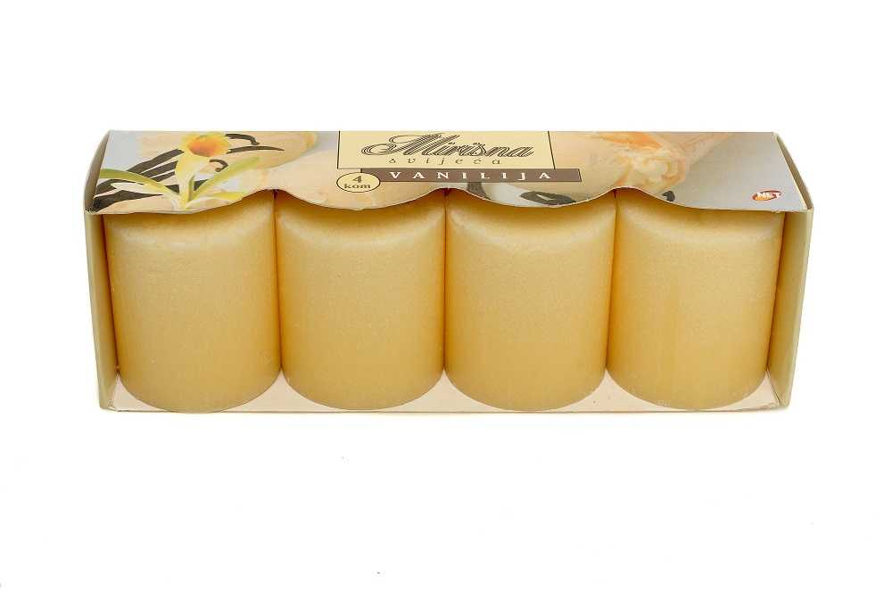 MIRISNA SVIJEĆICA Q4 VANILIJA SET 4/1